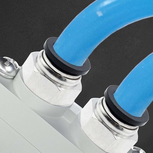 10 حزمة 3/8 "NPT موصلات مستقيمة دفع في توصيل تركيبات توصيل سريع تركيبات الهواء PC3/8-R02 دفع لتوصيل التركيبات in Kuwait