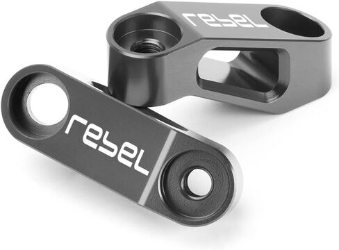 For Honda Rebel300 Rebel500 CMX300 CMX500 Any year Motorcycle Rearview Mirror Risers Extenders rebel 500 300 cmx 500 300 Accessories (black) in Kuwait