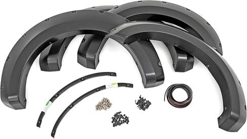 Rough Country Pocket Fender Flares for 2017-2022 Ford Super Duty - F-F21112A in Saudi Arabia