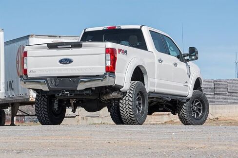 Rough Country Pocket Fender Flares for 2017-2022 Ford Super Duty - F-F21112A in Saudi Arabia