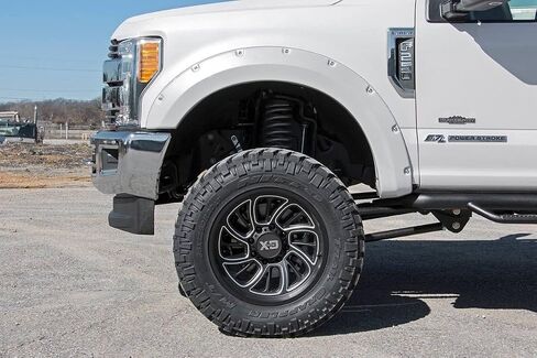 Rough Country Pocket Fender Flares for 2017-2022 Ford Super Duty - F-F21112A in Saudi Arabia