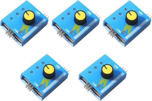 RC Helicopter Motor Servo Tester, (2pcs) Aeromodelling Remote Speed Controller Server Electrical Equipment CCPM Servo Consistency Master with 3 Mode Indicator Input Voltage 4.8-6V in Kuwait
