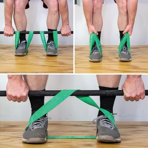 شورت اللياقة البدنية Serious Steel مقاس 20 بوصة من Deadlift | شريط صغير مقاس 20 بوصة (يُباع في أزواج) in Kuwait