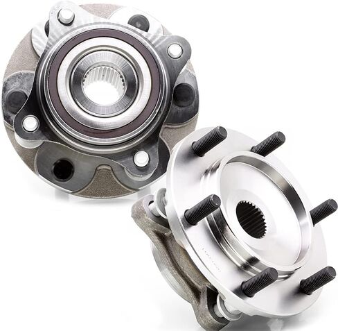 950-001 Front Wheel Bearing Hub Assembly Compatible with 2003-2021 Toyota 4Runner 4WD, 2007-2014 FJ Cruiser 4WD, 2005-2021 Tacoma 4WD; 2003-2009 Lexus GX470; 2010-2021 Lexus GX460, 6 Lugs in Saudi Arabia