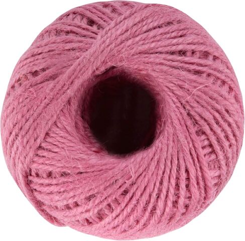 JubileeYarn Crafty Jute Twine String Jute للأعمال الفنية، والحرف اليدوية، وتغليف الهدايا - 675 قدمًا (205 مترًا)، وسمك 2 ملم - ثلاث كرات بظلال من اللون الأزرق in Kuwait