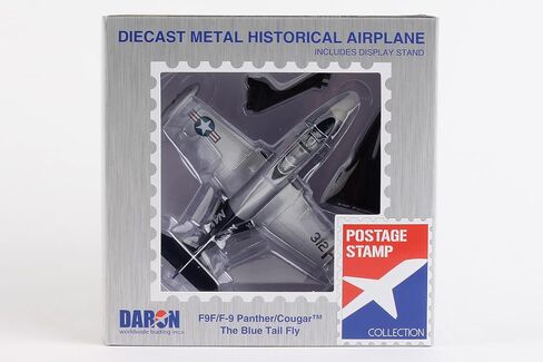 طابع بريد دارون F9F النمر فضي/أسود 1/100 in Saudi Arabia