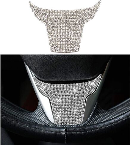 بلينغ عجلة القيادة ملصق غطاء الكسوة لهوندا سيفيك 2016-2021 CRV CR-V 2017 2018 2019 2020 2021 in Kuwait