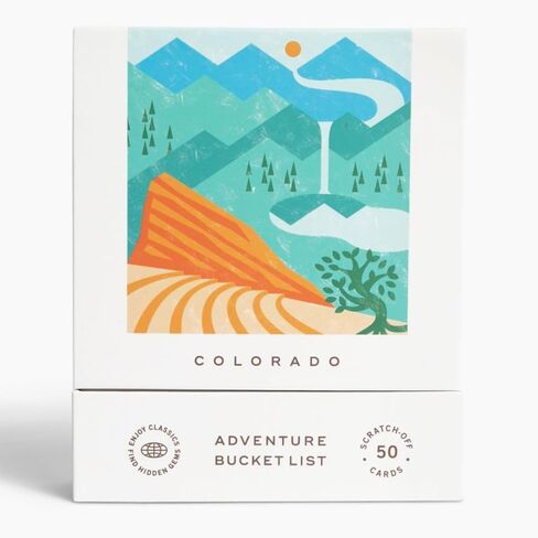 Colorado Adventure Bucket List: 50 Scratch-Off Cards for Outdoor Activities, Tourist Attractions, and Road Trips - Perfect Travel Gift and Guide for Exploring in Saudi Arabia
