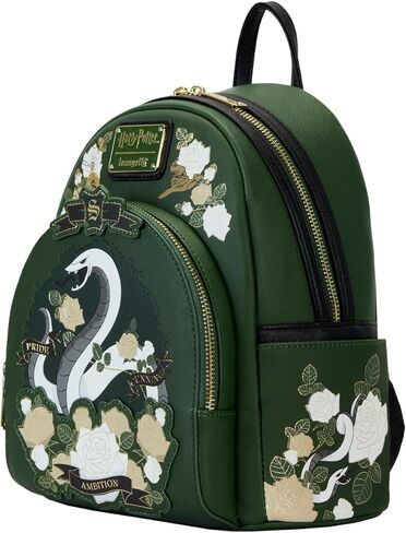 حقيبة ظهر صغيرة من Loungefly Harry Potter Slytherin House Floral Tattoo in Saudi Arabia