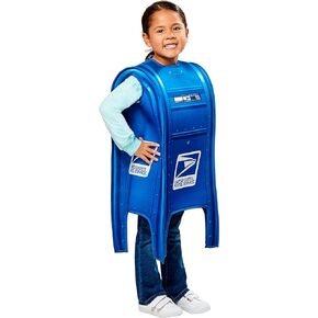 Rubies Child's United States Postal Service Post Box Costume, As Shown, 4T