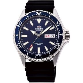 ORIENT Mens Analogue Automatic Watch with Rubber Strap RA-AA0006L19B, Silicone Blue, Default Title, Bracelet