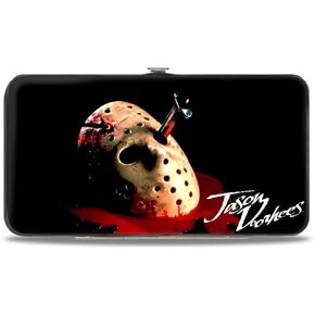 Buckle-Down Women's Hinge Wallet-Friday The 13th Jason