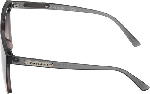 نظارات شمسية نسائية من TAHARI Th848 شفافة من الكريستال بنسبة 100% من الأشعة فوق البنفسجية 400 واقية مربعة الشكل. هدايا أنيقة لها، 145 ملم in Kuwait