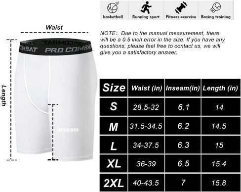 HYCOPRTO شورت ضغط رجالي سباندكس ملابس داخلية رياضية أداء رياضي Baselayer تجريب الجري الجوارب النشطة in Saudi Arabia
