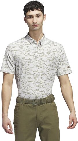 adidas Men's Go-to Printed Polo Shirt in Saudi Arabia