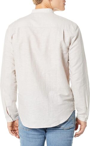Cubavera Men's Two-Pocket Pintuck Long Sleeve Popover Guayabera Shirt in Saudi Arabia