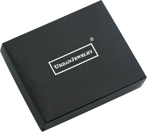 اوربان جويليري سوار ملتف من الجلد الطبيعي للرجال مع مشبك خطاف معدني (بني جملي) in Kuwait