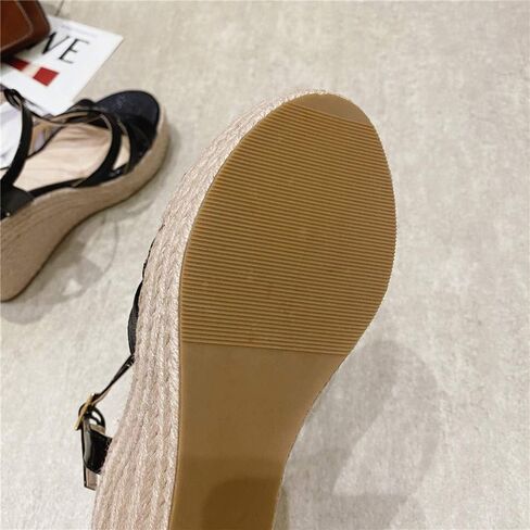 صندل MAKEGSI نسائي بكعب عريض جميل مفتوح عند الأصابع وكعب على شكل حرف T in Kuwait