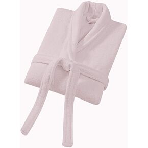 Opulence Zero Twist Cotton Unisex Terry Robe, Shawl Collar, Soft and Cozy, One Size Fits Most