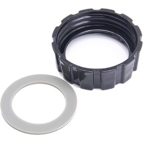 Black Blender Base Bottom Screw Cap,1Pc Blender Gasket Rubber Gasket Seal Replacement for Hamilton Beach Blender