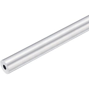 uxcell 6063 Aluminum Round Tube, 19mm OD 5.2mm Inner Dia 400mm Length Pipe Tubing for Industry DIY Projects