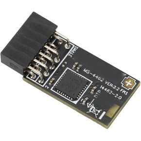 TPM 2.0 Module, TPM SPI Module 12Pin Encryption Security Module with SLB 9672, for Motherboard, for Windows 10 11