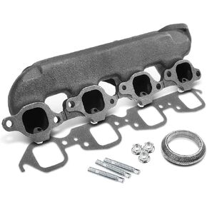 A-Premium Left Engine Exhaust Manifold W/Gasket - OHV 8Cyl 7.4L - Compatible with Chevy & GMC - C,K Class - 88-95 - C1500, C2500, C3500, C3500HD, K2500, K3500, C2500 K2500 Suburban, for# 10045731