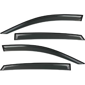 منحرف الرياح متوافق مع 2003-2007 Honda Accord Sedan Sun/Rain Guard Window Visor 94943