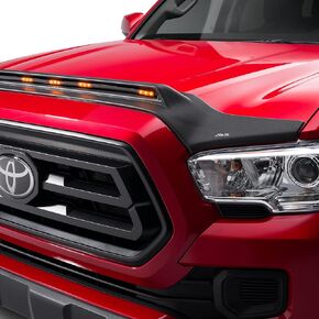 Auto Ventshade [AVS] Aeroskin Lightshield Hood Protector | Fits 2022-2024 Toyota Tundra, 2023-2034 Toyota Sequoia - Black | 753294