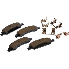 GM Genuine Parts 171-1007 Front Disc Brake Pad Set with Clips