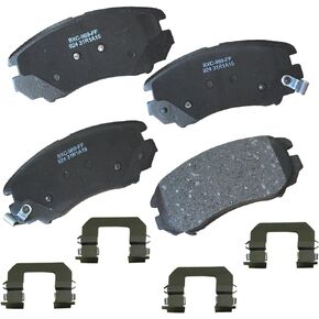 Bendix SBC924 Premium Brake Pad Set for Hyundai Elantra 2010-2007,Sonata 2010-2003,Tiburon 2008-2003,Tucson 2009-2005, Kia Magentis 2010-2003,Optima 2010-2003,Soul 2013-2010,Sportage 2010-2005-(REAR)