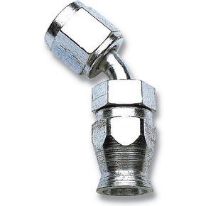 RUSSELL 620411 -6 AN Endura Powerflex Power Steering 45 Degree Hose End