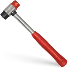 3-Piece Rubber Mallet Set, 10oz Rubber Mallet, 20oz Rubber Mallet Hammer, 36oz Rubber Hammer, Heavy Duty Rubber Hammer Mallet with Rubber Handle, Soft Hammer for Flooring, Soft Blow Tasks