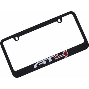 Eurosport Daytona- Compatible with -, GMC AT4 Black License Plate Frame