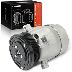 A-Premium Air Conditioner AC Compressor with Clutch Compatible with Chevrolet S10 2.2L 1998-2003, GMC Sonoma 2.2L 1998-2003, Isuzu Hombre 2.2L 1998-2000