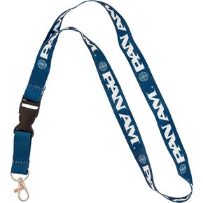 Desert Cactus Pan Am Airlines Airway Lanyard Car Keys ID Badge Holder Lanyard Keychain Detachable Breakaway Snap Buckle (Lanyard #3)