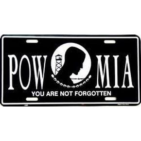 POW MIA License Plate