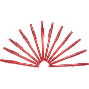 Paper Mate Write Bros. Ballpoint Pen 1.0 mm Medium 12-Pack (Red)