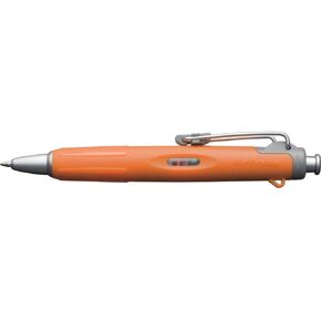 Tombow BC-AP54 Pressurized Permanent Ballpoint Pen (Can Write on Wet Paper/Back), Air Press to Squeeze Ink Ink, 0.7, Orange