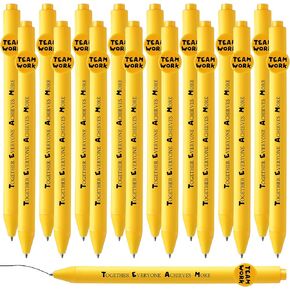 Fuutreo 50 Pcs Employee Appreciation Gifts Inspirational Pens Motivational Quotes Ballpoint Pens Smile Face Pen for Coworker Employee(Inspirational)
