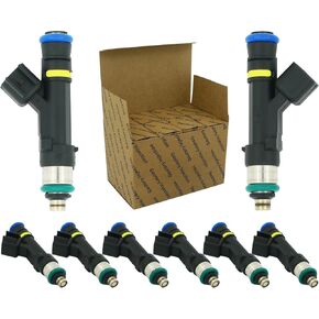 Fuel Injectors Compatible with Ford 5.4L F150 2007 2008 F250 F350 Super Duty 2007-2010 E150 Club Wagon E250 E350 E450 Expedition Replaces 0280158138 (8 pcs)