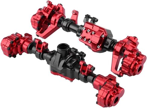 محاور البوابة، محاور البوابة الأمامية والخلفية المعدنية لـ Traxxas TRX-4 1/10 نموذج سيارة ملحق صديق للبيئة متين وليس من السهل تشويهه in Saudi Arabia