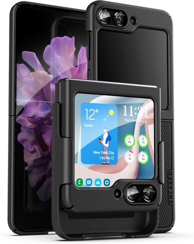 DuraClip for Galaxy Z Flip Belt Clip Case, Slim Phone Case with Holster for Samsung Z Flip (Z Flip3) in Kuwait