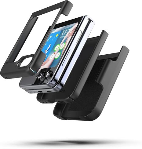 DuraClip for Galaxy Z Flip Belt Clip Case, Slim Phone Case with Holster for Samsung Z Flip (Z Flip3) in Kuwait