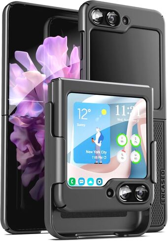 DuraClip for Galaxy Z Flip Belt Clip Case, Slim Phone Case with Holster for Samsung Z Flip (Z Flip3) in Kuwait