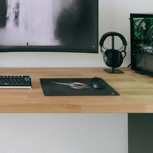 Galaxy Mouse Pad Space Black Hole Artwork من BrotherTakeMeBack - لوحة ماوس رائعة لألعاب الكمبيوتر بنمط ستار تريك الملحمي، لوحة ماوس بولسار متوسطة 13 × 11 بوصة / 34 × 28 سم in Kuwait