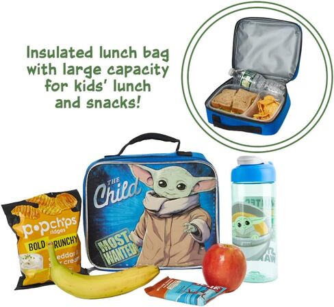 Disney Frozen 2 Lunch Box with Water Bottle Set- Kids Soft Insulated Lunch Bag for Girls and Boys in Saudi Arabia