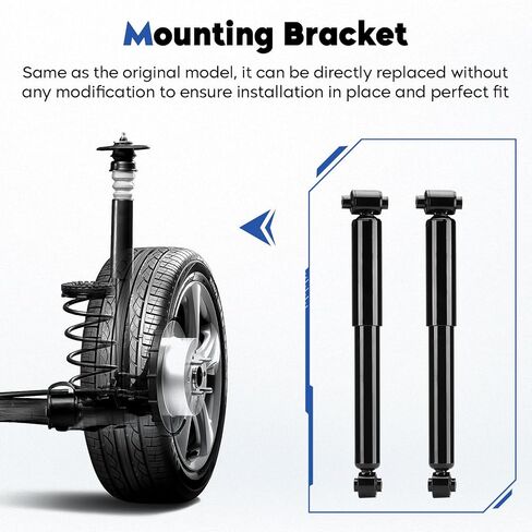 Rear Shock Absorber Fit for Nissan Sentra 2007 2008 2009 2010 2011 2012, Struts Assembly, Replace for 5639 in Saudi Arabia