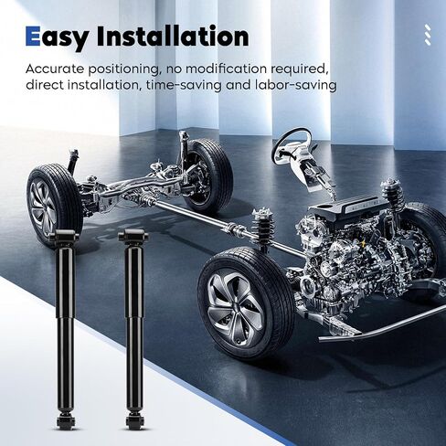 Rear Shock Absorber Fit for Nissan Sentra 2007 2008 2009 2010 2011 2012, Struts Assembly, Replace for 5639 in Saudi Arabia