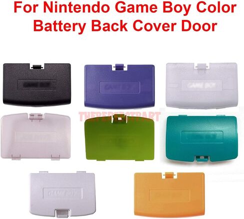 Labriciyon 1 قطعة أرجواني استبدال البطارية الغطاء الخلفي غطاء الباب ل Gameboy Color GBC Game Boy Color، الملحقات، ملحقات Game Boy Color، سهلة الاستخدام in Saudi Arabia